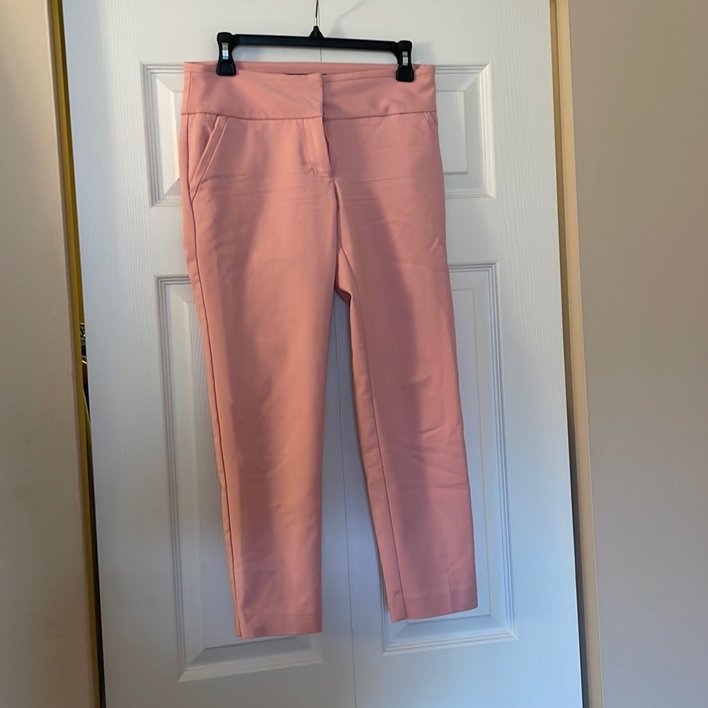 Light pink ankle pants New York & Company